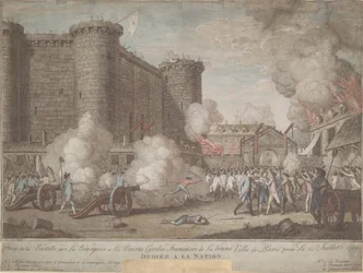 Der Sturm auf die Bastille am 14. Juli 1789, 1789
