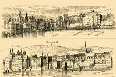 Der Strand von der Themse, sechzehntes Jahrhundert, 1881