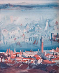 Die seltsame Fata Morgana in Sizilien, 1935