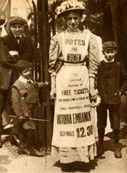 Das Hausmädchen der Suffragetten 1908, 1933