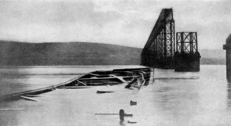 Das Tay-Brückenunglück, Schottland, 28. Dezember 1879, 1951