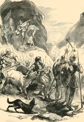Die Teutonen auf dem Marsch, 1890