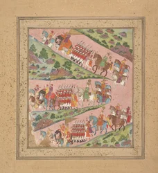 Die drei Straßen, ca. 1840
