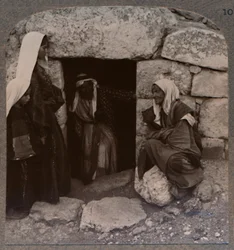 Das Grab des Lazarus, Bethanien, ca. 1900