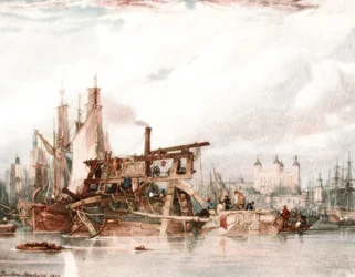 Der Tower of London, ca. 1827, ca. 1900