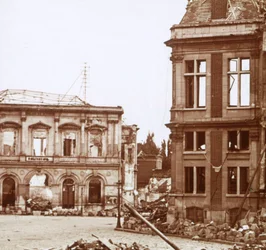 Das Rathaus, Chauny, Frankreich, ca. 1914-ca. 1918