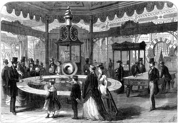 Der US-Abschnitt der Pariser Weltausstellung, 1867