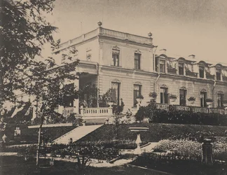 Das Volyshovo-Anwesen bei Pskov