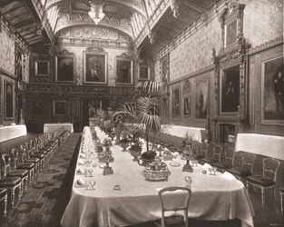 Der Waterloo-Saal, Windsor Castle, Berkshire, 1894