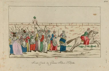 Der Frauenmarsch auf Versailles, 5. Oktober 1789