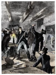 Die Verhaftung der Cato Street Verschwörer, 1820 um 1895