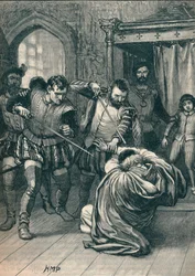 Die Ermordung von Kardinal Beaton, 1546, 1905