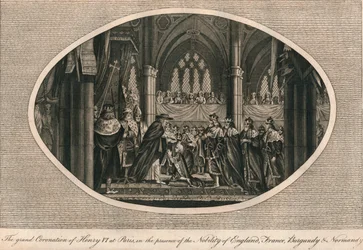Die große Krönung Heinrichs VI. von England in Paris, 1431, 1793