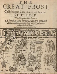 Der große Frost in London, 1608