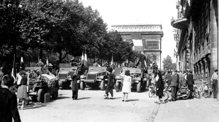 Die Befreiung von Paris, August 1944