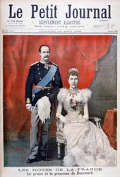 Der Prinz und die Prinzessin von Dänemark, 1896