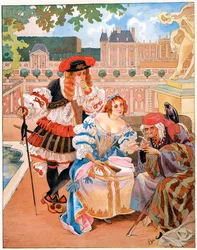 Die Jugend von Ludwig XIV., ca. 1920er Jahre