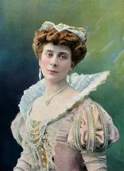 Nationaltheater Odéon. Fräulein Sylvie - Rolle der Charlotte. Der galante König, 1904.