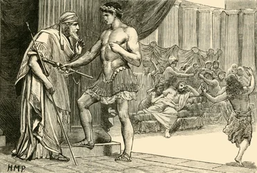 Theseus und Aegeus