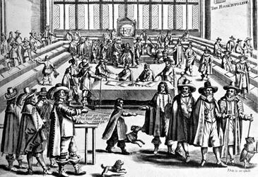 Dieses Haus ist zu vermieten, um 1650er Jahre