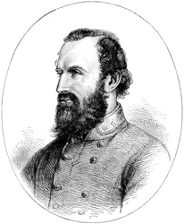 Thomas Stonewall Jackson, konföderierter General des amerikanischen Bürgerkriegs, ca. 1880