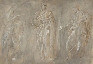 Drei stehende Figuren