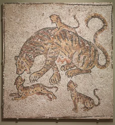 Tigerin und Junge, 300er Jahre