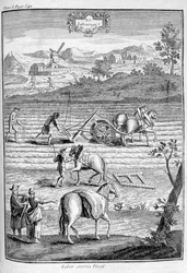 Land bestellen, 1775