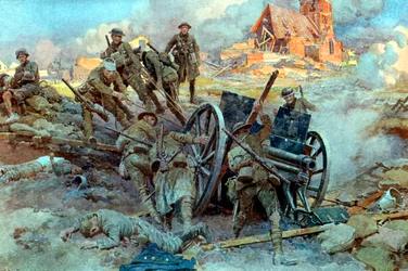Den Siegern!, Erster Weltkrieg, 1917-1918