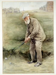 Tom Morris senior, britischer Golfer, Porträt