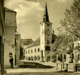 Rathaus, Gumpoldskirchen, Mödling, Niederösterreich, ca. 1935