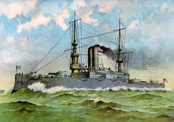 USS Alabama, amerikanisches Schlachtschiff, 1898