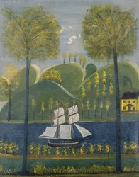 Unter vollen Segeln, zweites Viertel des 19. Jahrhunderts