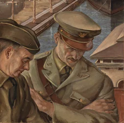 Unbetitelte Wandbildstudie, ca. 1933-1943