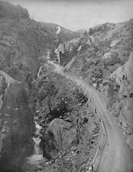 Ute Pass, Colorado, um 1897