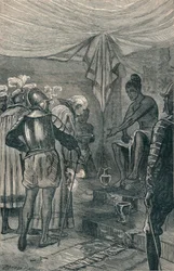 Vasco da Gama besucht den König, 1904