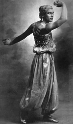 Vaslav Nijinsky, russischer Balletttänzer und Choreograf