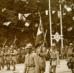 Siegesparade, 1918