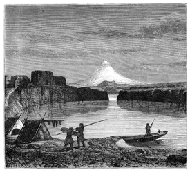 Ansicht in Oregon, 1900