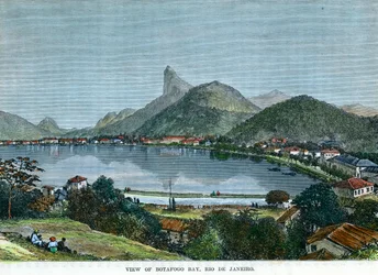 Ansicht der Botafogo-Bucht, Rio de Janeiro, Brasilien