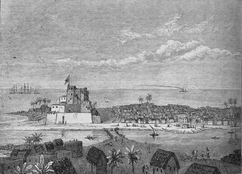 Ansicht von Elmina