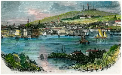 Blick auf Halifax, Nova Scotia, ca. 1870