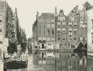Blick auf einen der Hauptkanäle, Amsterdam, Niederlande