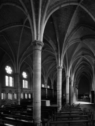 Ansicht der alten Zisterzienserabtei Notre Dame d