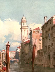 Ansicht eines Kanals, ca. 1826, ca. 1900