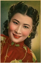 Wang Hsi Chun, chinesische Schauspielerin, 20. Jahrhundert