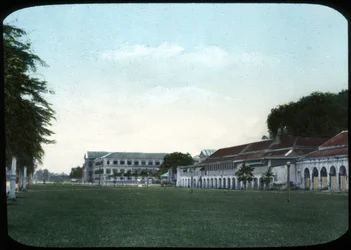 Kriegsministeriumsgebäude und Militärakademie, Bangkok, Siam