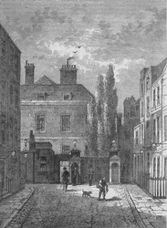 Warwick House, Westminster, London, um 1810 1878