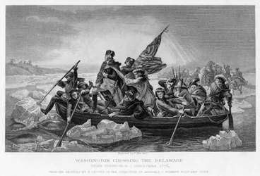 Washington überquert den Delaware, 1776