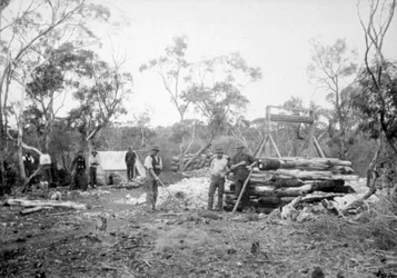 Wasserfall-Goldmine, Boorara, Kalgoorlie, Westaustralien